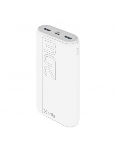 Celly : PBPD20000EVOWH batería externa 20000 mAh Blanco