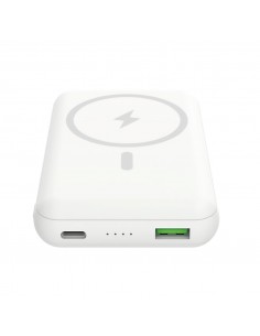 Celly : MAGPB10000WH batería externa 10000 mAh Cargador inalámbrico Blanco