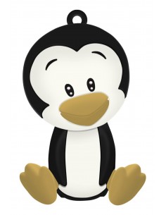 Celly : PBPENGUIN batería externa Polímero de litio 2600 mAh Negro, Blanco, Amarillo