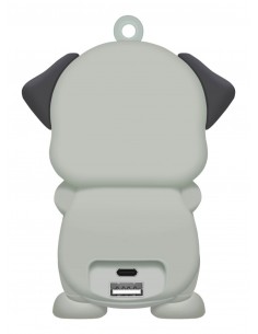 Celly : PBDOG batería externa Polímero de litio 2600 mAh Gris