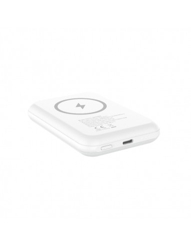 Energizer : QM5000 batería externa Polímero de litio 5000 mAh Cargador inalámbrico Blanco