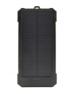 Gembird : PB10-SOLAR-1 batería externa Polímero de litio 10000 mAh Negro