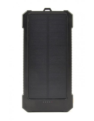 Gembird : PB10-SOLAR-1 batería externa Polímero de litio 10000 mAh Negro