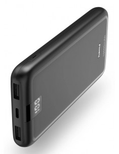 Hama : 00201709 batería externa Polímero de litio 10000 mAh Antracita