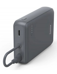 Hama : Travel Polímero de litio 10000 mAh Antracita