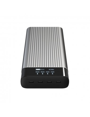 HYPER : HJ245B batería externa 27000 mAh Plata
