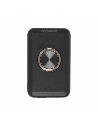 Rivacase : VA2603 batería externa Polímero de litio 5000 mAh Cargador inalámbrico Negro