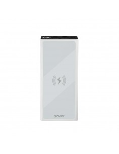 Savio : power bank BA-06 10000 mAh adowanie indukcyjne Polímero de litio Blanco