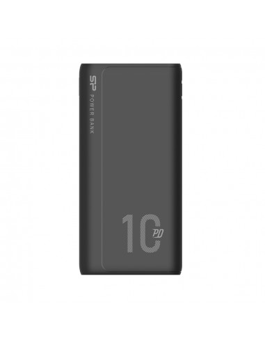 Silicon Power : QP15 Polímero de litio 10000 mAh Negro