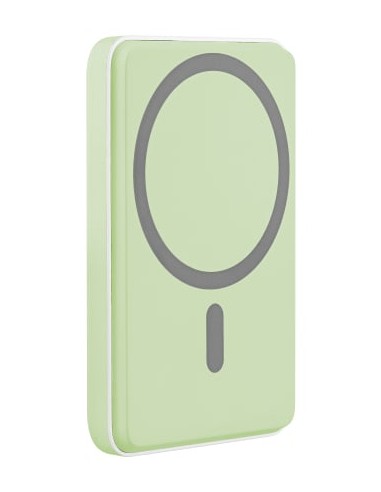 T'nB : PBUMAG5GR batería externa 5000 mAh Cargador inalámbrico Verde