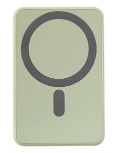 T'nB : PBUMAG10GR batería externa 10000 mAh Cargador inalámbrico Verde