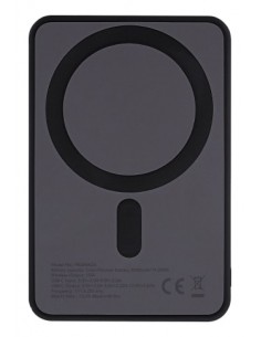 T'nB : PBUMAG5 batería externa 5000 mAh Cargador inalámbrico Negro