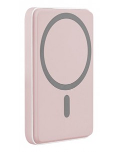 T'nB : PBUMAG5PK batería externa 5000 mAh Cargador inalámbrico Rosa