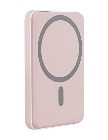 T'nB : PBUMAG5PK batería externa 5000 mAh Cargador inalámbrico Rosa