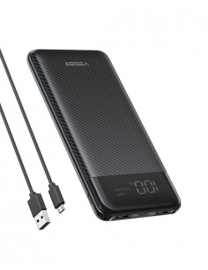 VEGER : L11 10000 mAh Cargador inalámbrico Negro