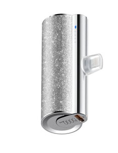 VEGER : W0573 batería externa 5000 mAh Plata