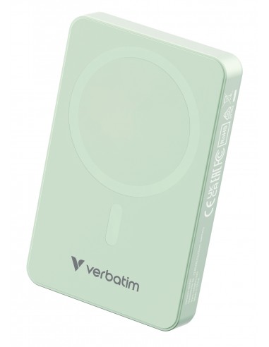 Verbatim : Charge 'n' Go Essentials 10000 mAh Cargador inalámbrico Verde