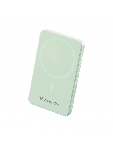 Verbatim : Charge 'n' Go Essentials 5000 mAh Cargador inalámbrico Verde