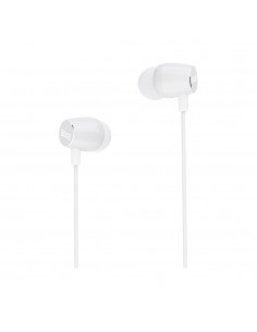 Aiwa : ESTM-30WT auricular y casco Auriculares Alámbrico Dentro de oído Llamadas/Música/Deporte/Uso diario Blanco