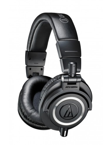 Audio-Technica : ATH-M50X auricular y casco Auriculares Alámbrico Diadema Música Negro