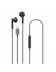 Celly : UP1100TYPEC Auriculares Alámbrico Dentro de oído Llamadas/Música USB Tipo C Negro
