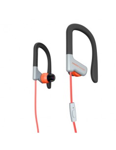 Energy Sistem : 429349 auricular y casco Auriculares gancho de oreja, Dentro de oído Conector de 3,5 mm Rojo