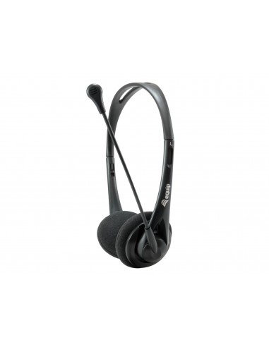 Equip : Chat Headset Auriculares Alámbrico Diadema Llamadas/Música Negro