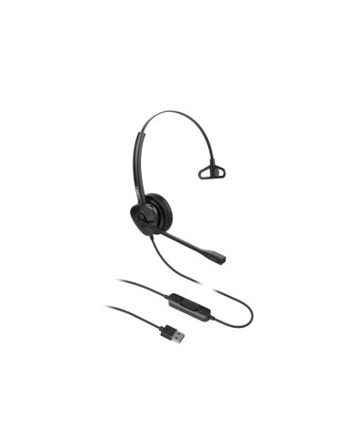 Fanvil : HT301-U auricular y casco Auriculares Alámbrico Diadema Oficina/Centro de llamadas USB tipo A Negro