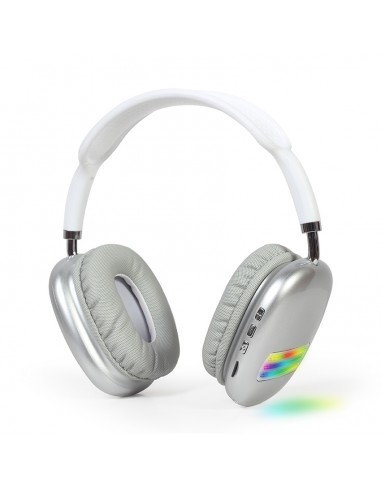 Gembird : BHP-LED-02-W auricular y casco Auriculares Inalámbrico Diadema Llamadas/Música Bluetooth Blanco
