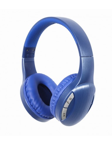 Gembird : BTHS-01-B auricular y casco Auriculares Inalámbrico y alámbrico Diadema Llamadas/Música MicroUSB Bluetooth Azul