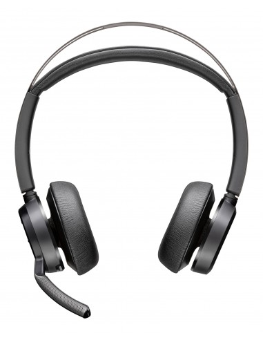 HP Poly : Auriculares Poly Voyager Focus 2 USB-C-C + adaptador USB-C/A + base de carga