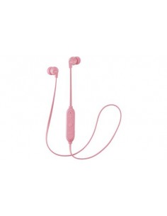 JVC : HA-FX21BT-PE Auriculares Dentro de oído, Banda para cuello Bluetooth Rosa