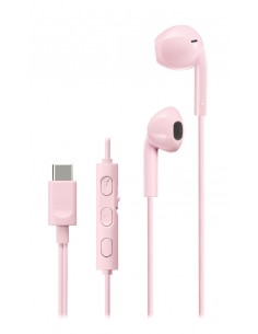 JVC : HA-FR17UC Auriculares Alámbrico Dentro de oído Llamadas/Música USB Tipo C Rosa