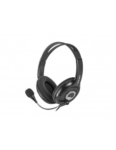 NATEC : Bear 2 Auriculares Alámbrico Diadema Negro