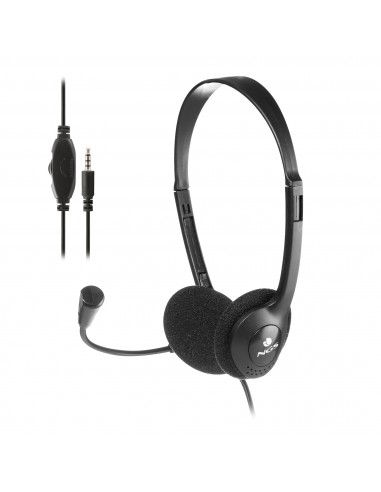 NGS : MS103 MAX Auriculares Alámbrico Diadema Llamadas/Música Negro