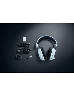 Razer : BlackShark V3 Pro Auriculares Inalámbrico y alámbrico Diadema Juego USB tipo A Bluetooth Blanco
