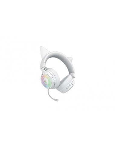 Razer : Kraken Kitty V3 Pro - White Auriculares Inalámbrico y alámbrico Diadema Juego USB tipo A Bluetooth Blanco