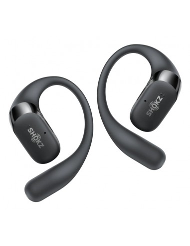 SHOKZ : OpenFit 2 Auriculares Inalámbrico gancho de oreja, De oreja abierta Llamadas/Música/Deporte/Uso diario Negro