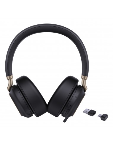 Yealink : BH76 Plus Teams USB-C/A Auriculares Inalámbrico Diadema Llamadas/Música USB Type-C / USB Type-A Bluetooth Negro