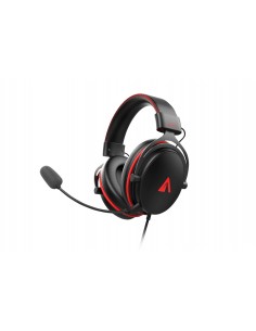 ABYSM : AG700 Pro 7.1 Black Auriculares Alámbrico Diadema Juego Negro, Rojo