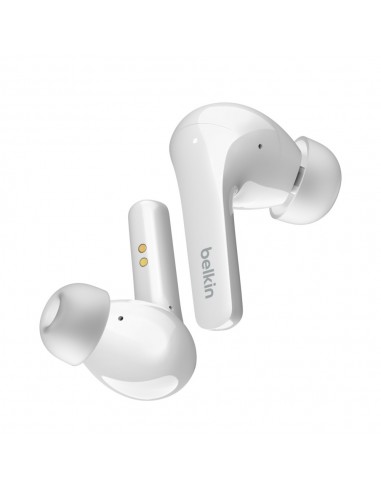 Belkin : SOUNDFORM Flow Auriculares Inalámbrico Dentro de oído Llamadas/Música USB Tipo C Bluetooth Blanco