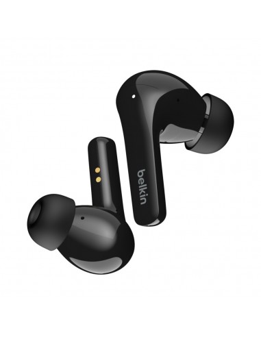 Belkin : SOUNDFORM Flow Auriculares Inalámbrico Dentro de oído Llamadas/Música USB Tipo C Bluetooth Negro