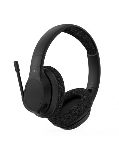 Belkin : SoundForm Adapt Auriculares Inalámbrico y alámbrico Diadema Llamadas/Música USB Tipo C Bluetooth Negro