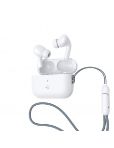 Celly : HARMONYWH auricular y casco Auriculares Inalámbrico Dentro de oído Llamadas/Música USB Tipo C Blanco