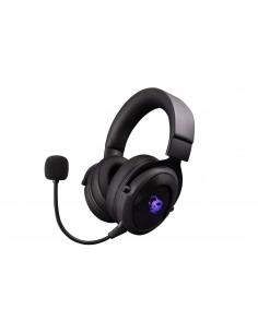 Deep Gaming : RGB G01 PRO Auriculares Inalámbrico y alámbrico Diadema Juego USB Tipo C Negro