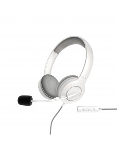 Energy Sistem : 452156 auricular y casco Auriculares Alámbrico Diadema Llamadas/Música USB tipo A Blanco