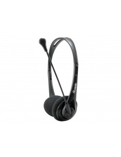 Equip : Chat Headset Auriculares Alámbrico Diadema Llamadas/Música Negro