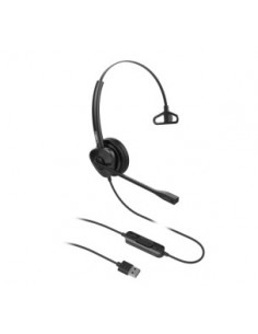 Fanvil : HT301-U auricular y casco Auriculares Alámbrico Diadema Oficina/Centro de llamadas USB tipo A Negro