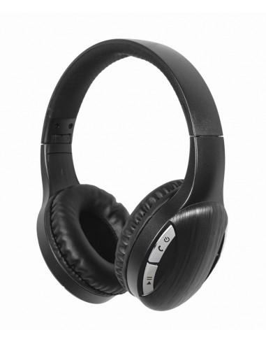 Gembird : BTHS-01-BK auricular y casco Auriculares Inalámbrico y alámbrico Diadema Llamadas/Música MicroUSB Bluetooth Negro