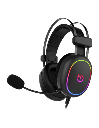 Hiditec : Erys ARGB Auriculares Alámbrico Diadema Juego Negro
